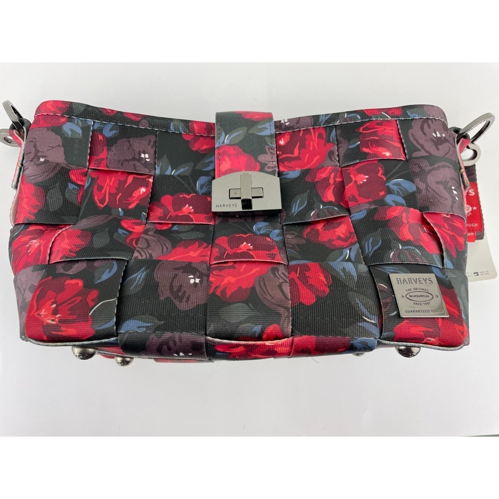 Harveys Carriage Collection Rosa Women's Multicolor Seatbelt Tote Bag Medium NWT - Picture 10 of 10